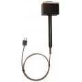 Digi-Sense 08533-69 Type-J PTFE Moving Surface Probe with Mini Connector, 2.4&quot;-