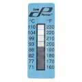 Digi-Sense 09035-22 Irreversible 5 to Point Vertical Temperature Label, 320 to 360&amp;deg;F-