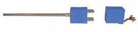 Digi-Sense 18520-93 Type-J Thermocouple Probe with quick disconnector, exposed, 0.188&amp;quot; dia-