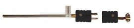 Digi-Sense 18523-33 Type-J Thermocouple Probe with ungrounded junction, 6&amp;quot;, 0.25&amp;quot; dia-