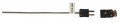 Digi-Sense 18523-61 Type-J Thermocouple Probe, quick dis-connector, 6&quot;-
