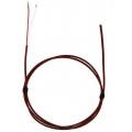 Digi-Sense 18525-25 Type J Hermetically Sealed Tip Insulated Thermocouple, 10&#039;, 24 Awg-
