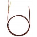 Digi-Sense 18525-30 Type K Hermetically Sealed Tip Insulated Thermocouple, 20', 24 Awg-