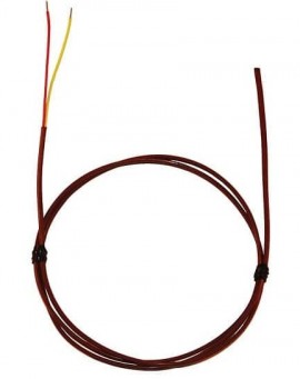 Digi-Sense 18525-33 Type K Thermocouple Insulated Wire Probe with sealed tip, 10', 24 Awg-