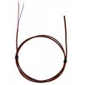 Digi-Sense 18525-35 Type T Thermocouple Insulated Wire Probe with sealed tip, 10&#039;, 24 Awg-