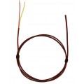 Digi-Sense 18525-36 Type K Thermocouple Insulated Wire Probe with sealed tip, 15', 24 Awg-