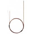 Digi-Sense 18525-73 Type J Hollow Thermocouple Probe, 12 x 0.13&amp;quot;, ungrounded-