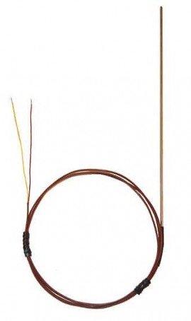 Digi-Sense 18525-78 Type K Hollow Thermocouple Probe, 18 x 0.06&amp;quot;, 30 Awg-