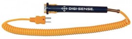 Digi-Sense 18526-53 Detachable Thermocouple Probe Handle Adapter with mini connector, type k, 5' coil cord-