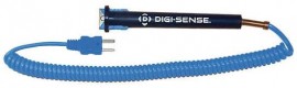 Digi-Sense 18526-55 Detachable Thermocouple Probe Handle Adapter with mini connector, type t, 5&#039; coil cord-