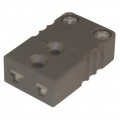 Digi-Sense 18526-97 Miniature Type-J Thermocouple Female Connector, 2 pin-