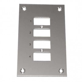 Digi-Sense 18527-34 Thermocouple Mini Connector Mounting Panel, vertical, 4 circuits-