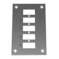 Digi-Sense 18527-35 Thermocouple Mini Connector Mounting Panel, vertical, 5 circuits-
