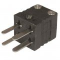 Digi-Sense 18527-71 Mini Type-J Standard Dual Thermocouple Connector, male, 392&amp;deg;F (200&amp;deg;C)-