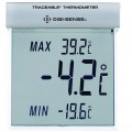 Digi-Sense 90080-11 Traceable Big-Digit See-Thru Digital Thermometer, Celsius, -25 to 70&amp;deg;C-