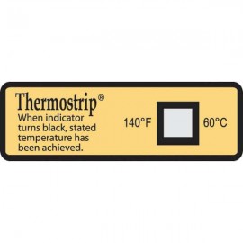Digi-Sense 90308-13 Irreversible Thermostrip Disinfection Indicators, 140&amp;deg;F, 24-Pack-
