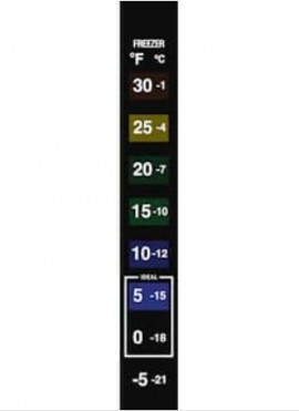 Digi-Sense 90308-85 Low-Temperature Labels, -5 to 30&amp;#176;F, 10 per pack-