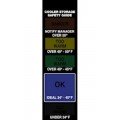 Digi-Sense 90308-90 Low-Temperature Labels, 34 to 50&amp;#176;F, 10 per pack-