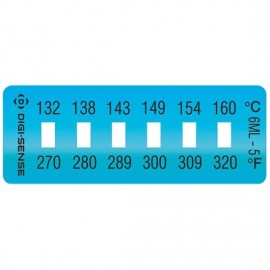 Digi-Sense 90308-95 Irreversible Temperature Label, 6-Point, 270 to 320&amp;#176;F-