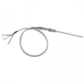 Digi-Sense 90447-30 3-Wire RTD Probe, 6", 0.25" OD, stripped leads-