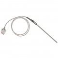 Digi-Sense 90447-40 RTD Probe, 9", 1/4" NPT, re-adjustable, mini-plug-