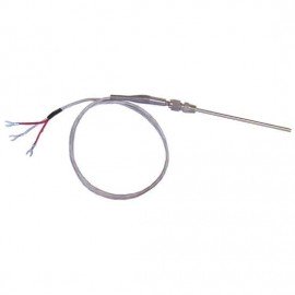 Digi-Sense 90447-45 RTD Probe, 6&quot;, 1/4&quot; NPT, re-adjustable, spade lugs-