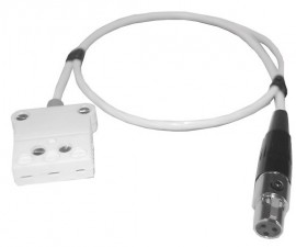 Digi-Sense 93400-50 RTD 3-Pin Connector Adapter, Mini, 3&#039;-