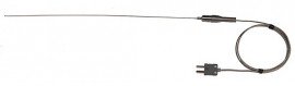 Digi-Sense 93630-00 Type-J Hi-Temperature Probe, Mini Connector, 12" 0.02" Diameter-