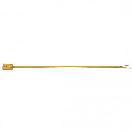 Digi-Sense 93786-02 Cable Adapter, 20 AWG, 12", type-K-