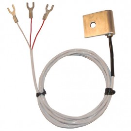 Digi-Sense 93822-50 Ind Bolt-On RTD Probe, 1 x 0.812&quot;, Spade Lugs-