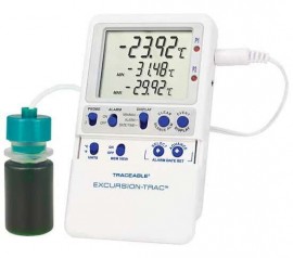 Digi-Sense 98767-67 Excursion-Trac Data Logging Thermometer, 1 plastic bottle probe-