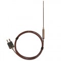 Digi-Sense WD-08116-65 Hypodermic Penetration-Tip Thermocouple Probe, Type J-