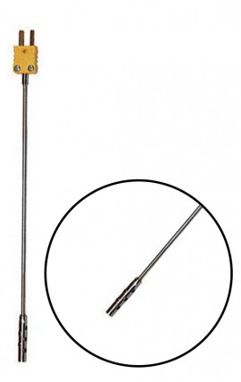 Digi-Sense WD-08117-55 Detachable Air/Gas Thermocouple Probe, Type K-