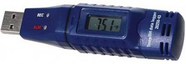 Digi-Sense WD-20250-43 USB Temperature/Humidity Data Logger, LCD Display -