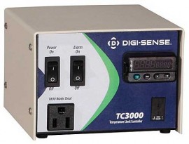 Digi-Sense WD-36225-79 TC3000 1-Zone Limit RTD Temperature Controller, 120VAC -