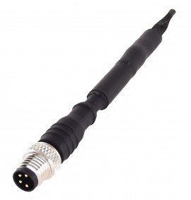 Dracal I2C-M8-TRH Series I&lt;sup&gt;2&lt;/sup&gt;C Temperature and Humidity Probe with M8 connector, 70.9&amp;quot;-
