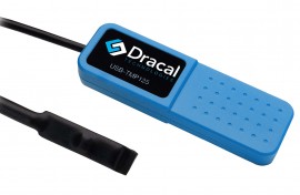Dracal VCP-TMP125-CAL USB Precision Ambient Temperature Sensor, -67 to 167&amp;deg;F-
