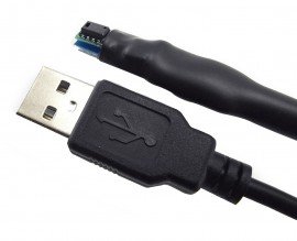 Dracal VCP-TRH200-CAL USB Temperature and Relative Humidity Sensor with exposed end, -40 to 158&amp;deg;F, &amp;plusmn;0.54&amp;deg;F-