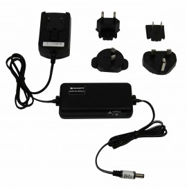 Dranetz ISOFLEXMHXLU Isolated Probe Power Supply with wall adapter and interchangeable plugs, 3 V-
