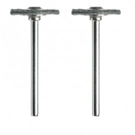 Dremel 428-02 Carbon-Steel Brushes, 0.75&quot;, 2-pack-