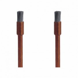 Dremel 532-02 Stainless-Steel Brushes, 0.125&quot;, 2-pack-