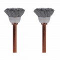 Dremel 535-02 Brass Brushes, 0.75&quot;, 2-pack-