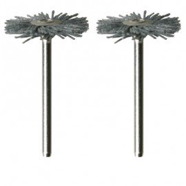 Dremel 538-02 Nylon Brushes, 1&quot;, 2-pack-