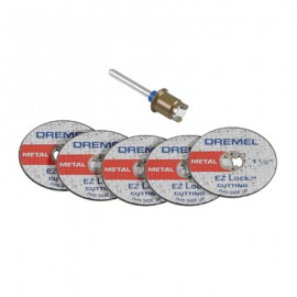 Dremel EZ406-02 EZ-Lock Cutoff Wheel Starter Kit-