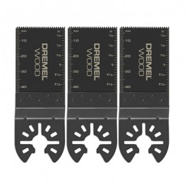 Dremel MM480B Wood Flush Cutting Oscillating Blades, 3-pack-