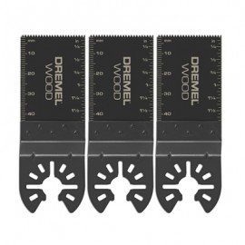 Dremel MM480B Wood Flush Cutting Oscillating Blades, 3-pack-