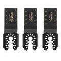 Dremel MM480BU Universal Wood Flush-Cut Oscillating Blades, 3-pack-