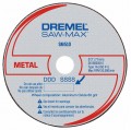 Dremel SM510C Saw-Max Metal Cutoff Wheels, 3&quot;, 3-pack-