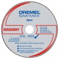 Dremel SM520C Masonry Cut-Off Wheels, 3&quot;, 3-pack-