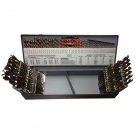 Drill America D/A115J-CO-SET Drill Bit Set, cobalt, split point-